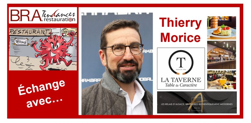 Thierry Morice, président du Groupement des Taverniers Réunis