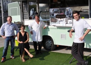 La variété et la qualité de la cuisine française en camion