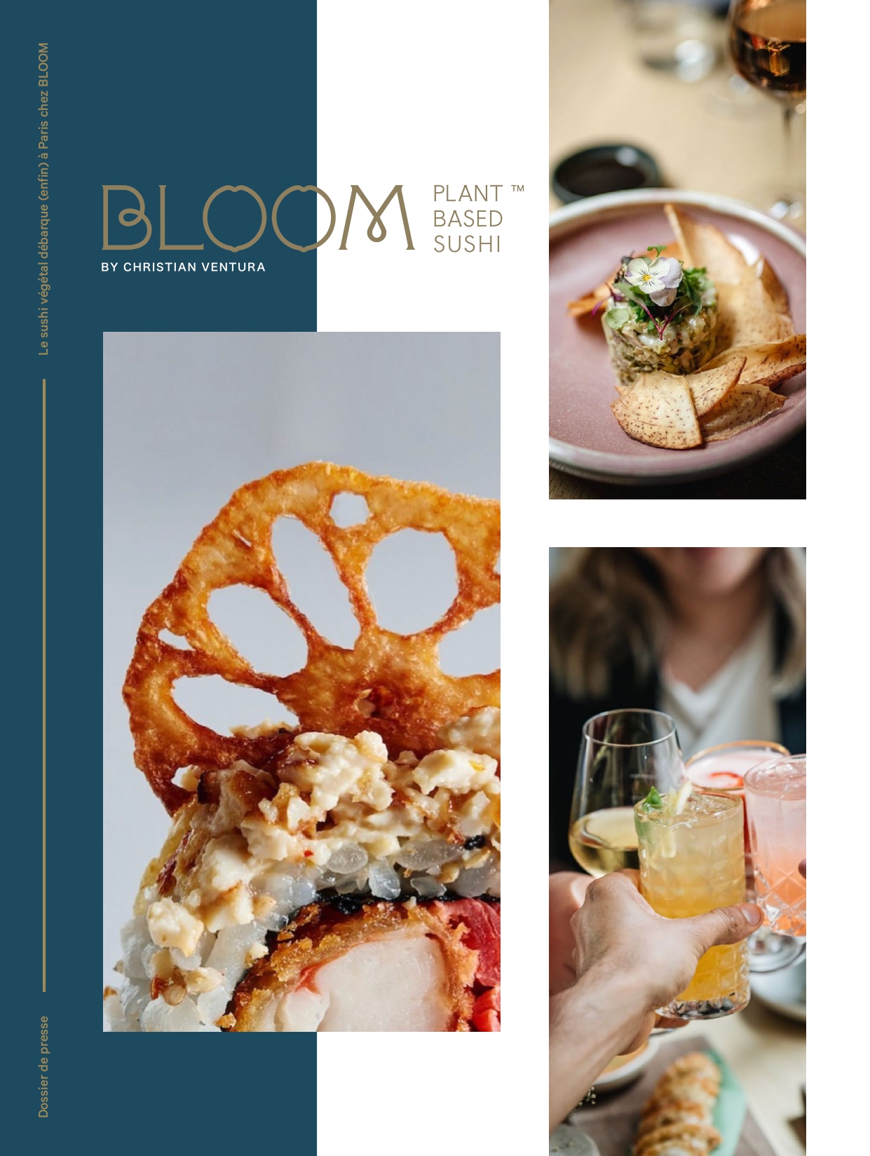 Bloom : le pari du sushi végétal au cœur de la capitale