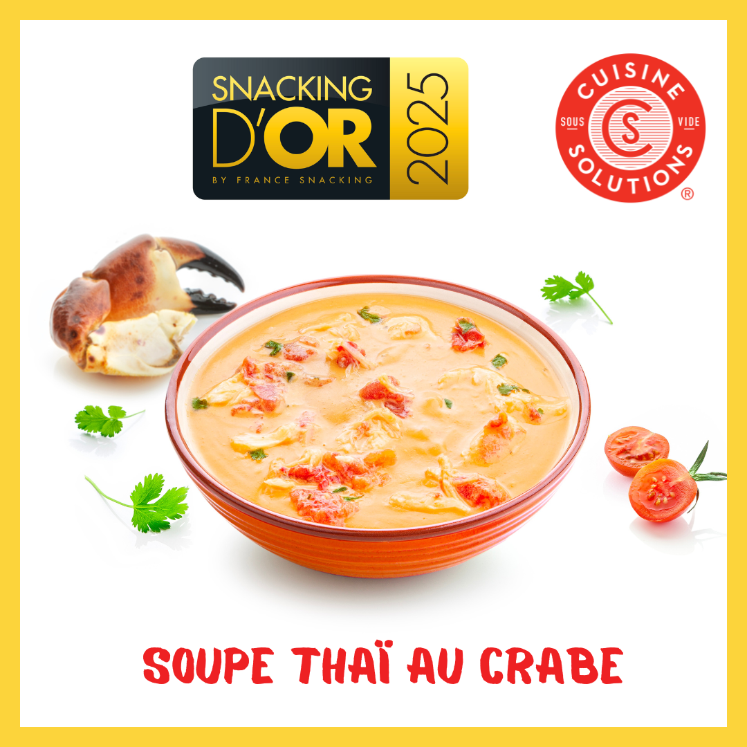 Cuisine Solutions récompensé du Snacking d’Or