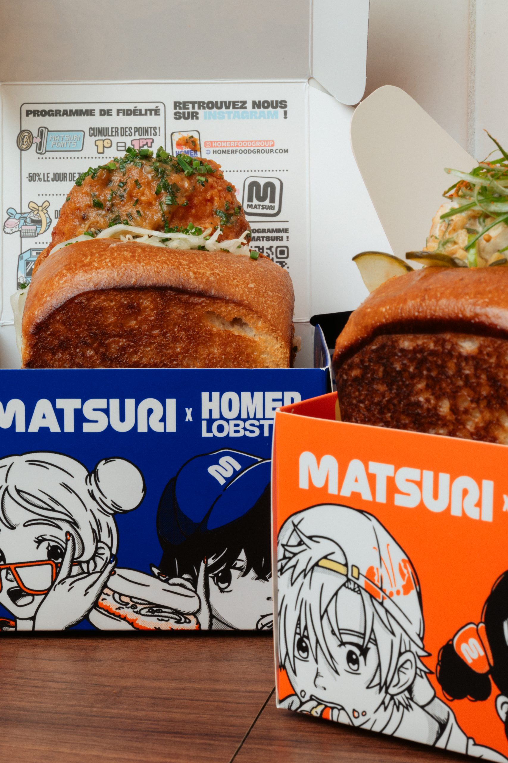 Matsuri et Homer Lobster : 3 recettes inédites