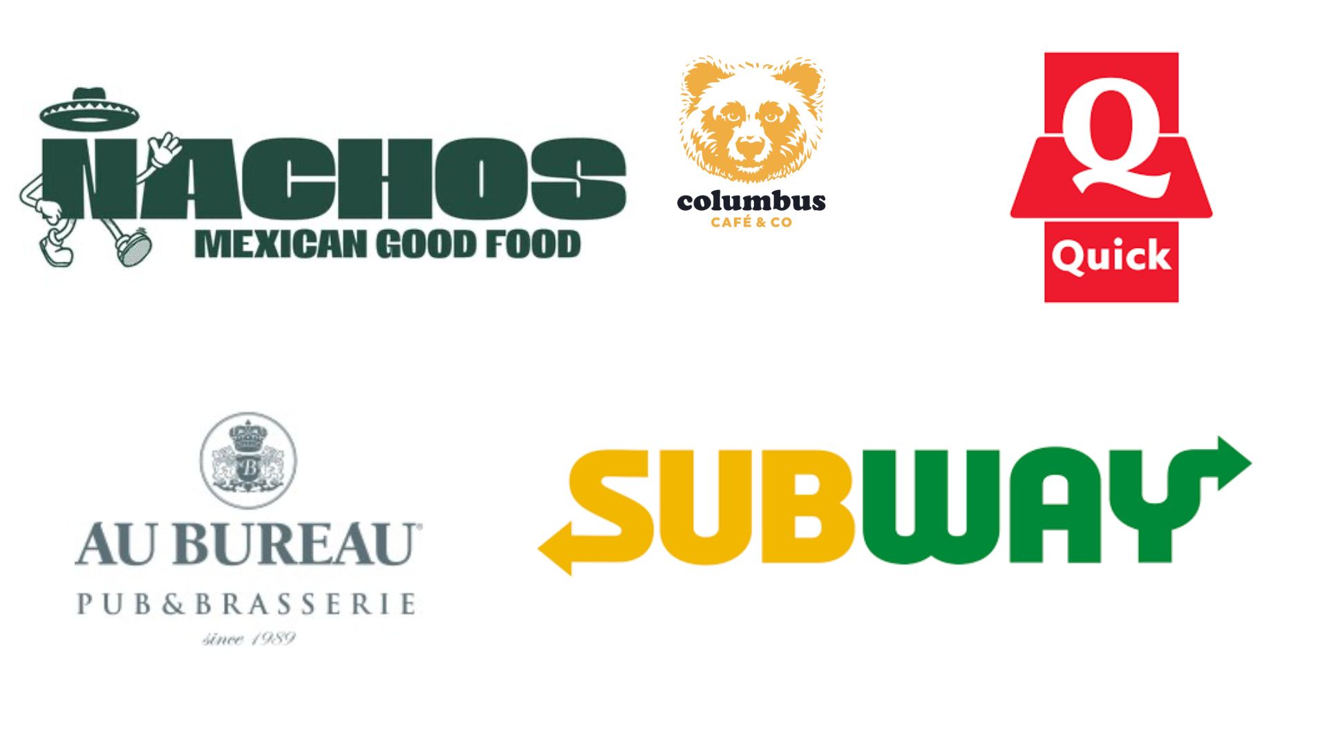 Développements : Nachos, Au Bureau, Columbus Café…