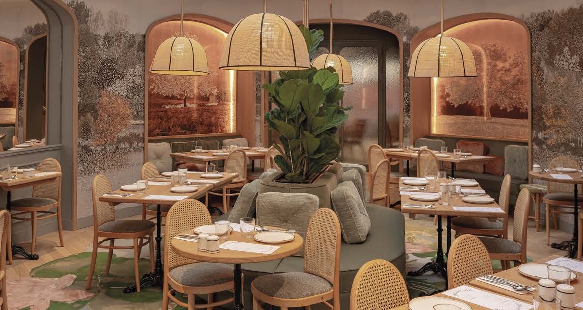 Le Serpentine : entre art et gastronomie