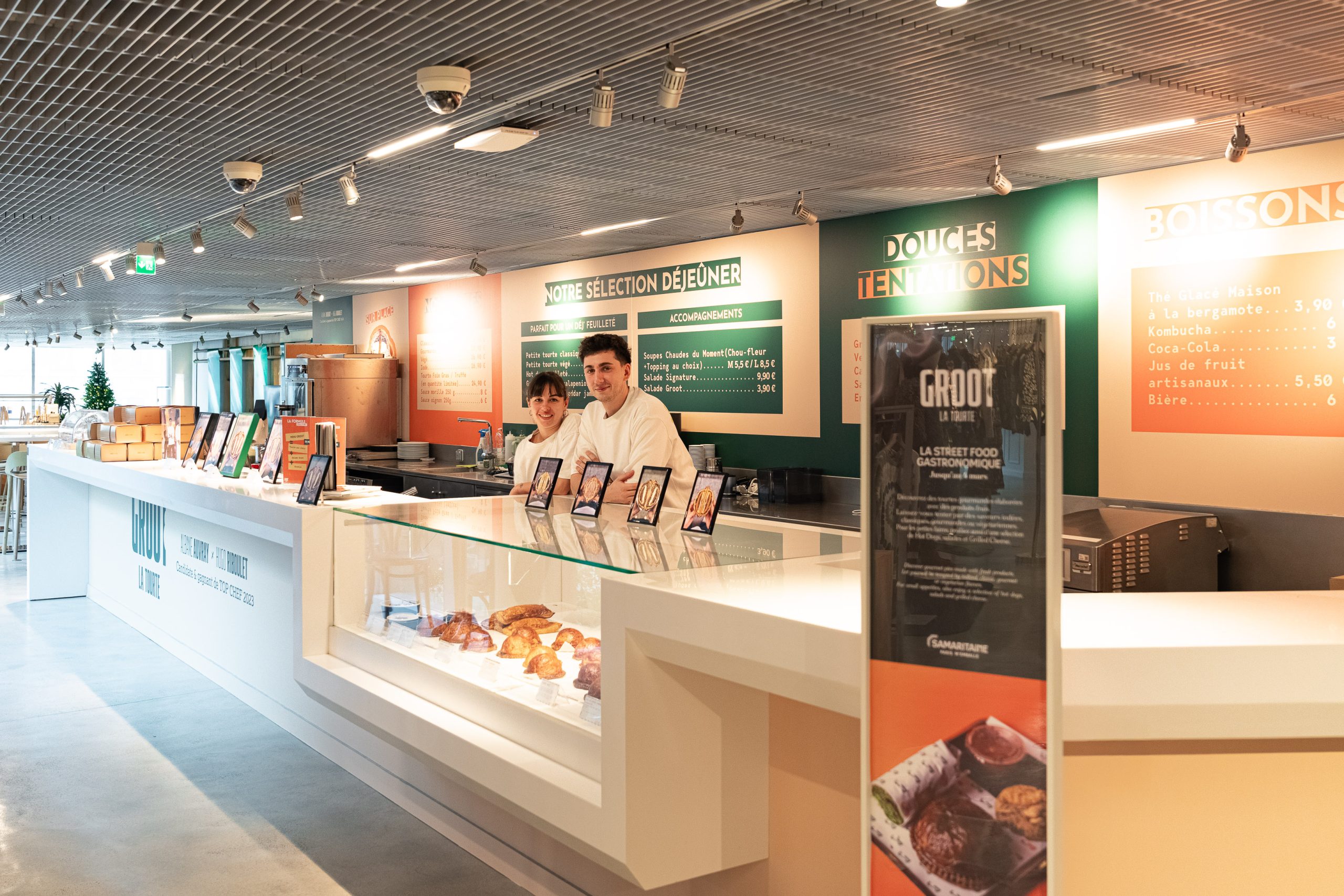 Groot la Tourte ouvre un pop-up gourmand à la Samaritaine jusqu’au 4 mars