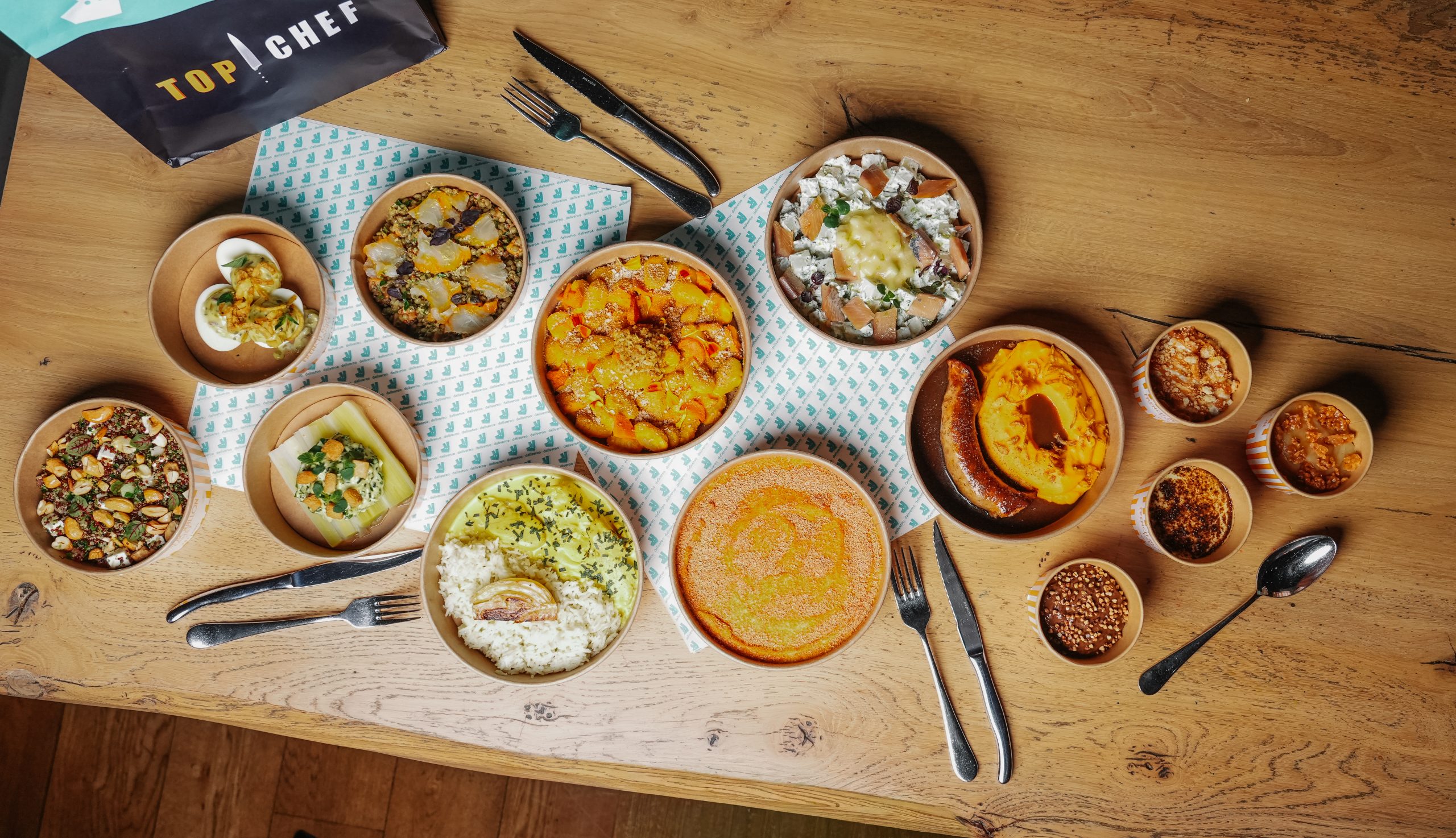 Grâce à Deliveroo, Top Chef propose des classiques du bouillon à domicile