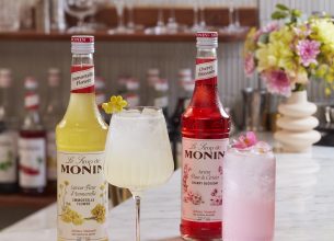 MONIN enrichit sa gamme avec deux nouveaux sirops floraux