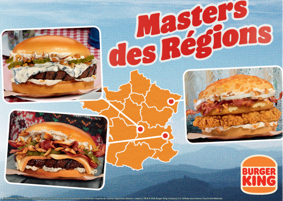Burger King France met les terroirs à l’honneur