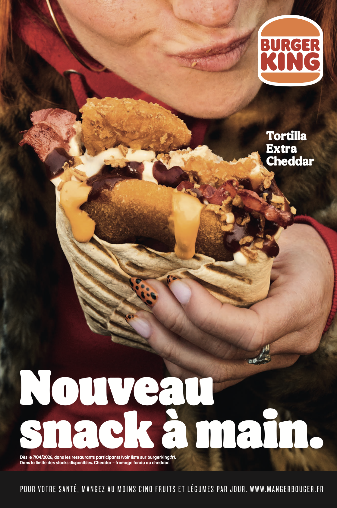 Burger King dévoile ses King Tortillas