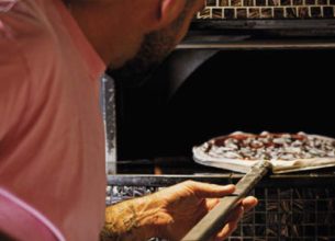 Un espace dédié à la pizza