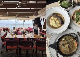 Les Terrasses de la Baie : un bouillon face à la baie