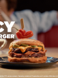 Hippopotamus nouvelle pub spicy burger