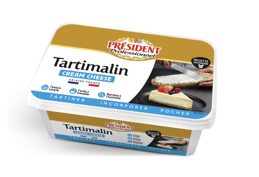 Tartimalin, le cream cheese signé Président Professionnel