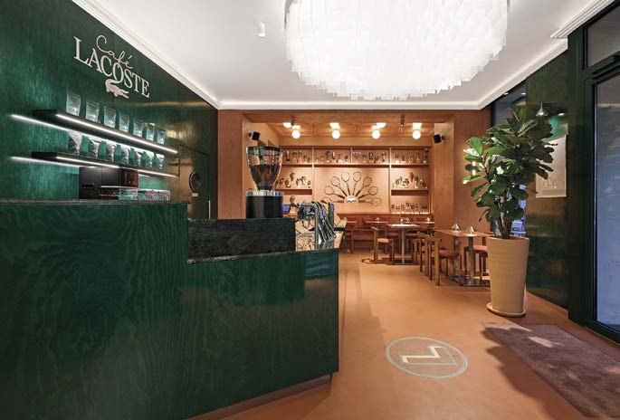 Coffee shop « trendy » : l’exemple du café Lacoste